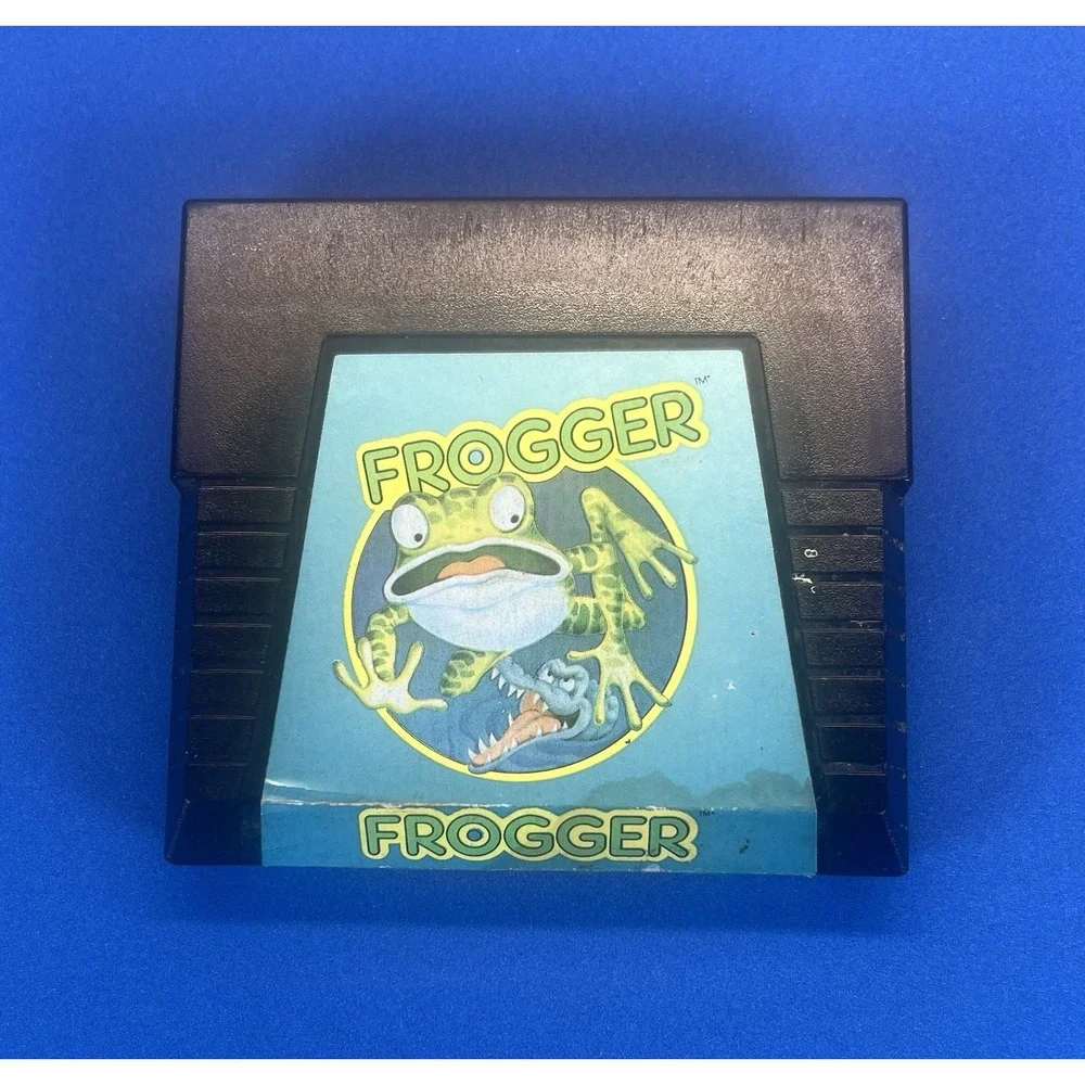 Atari 5200 Frogger‎ 1982 Parker Brothers Cartridge Authentic, Not Tested